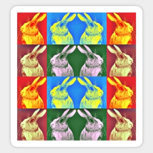 Dutch Bunny Rabbit POP Art 2 Sticker